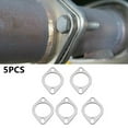 thumbnail image 2 of XOXODG 2 pieces of exhaust flange gaskets, bolt exhaust manifold gaskets, replacement of automotive exhaust gaskets, automotive parts, 2 of 4