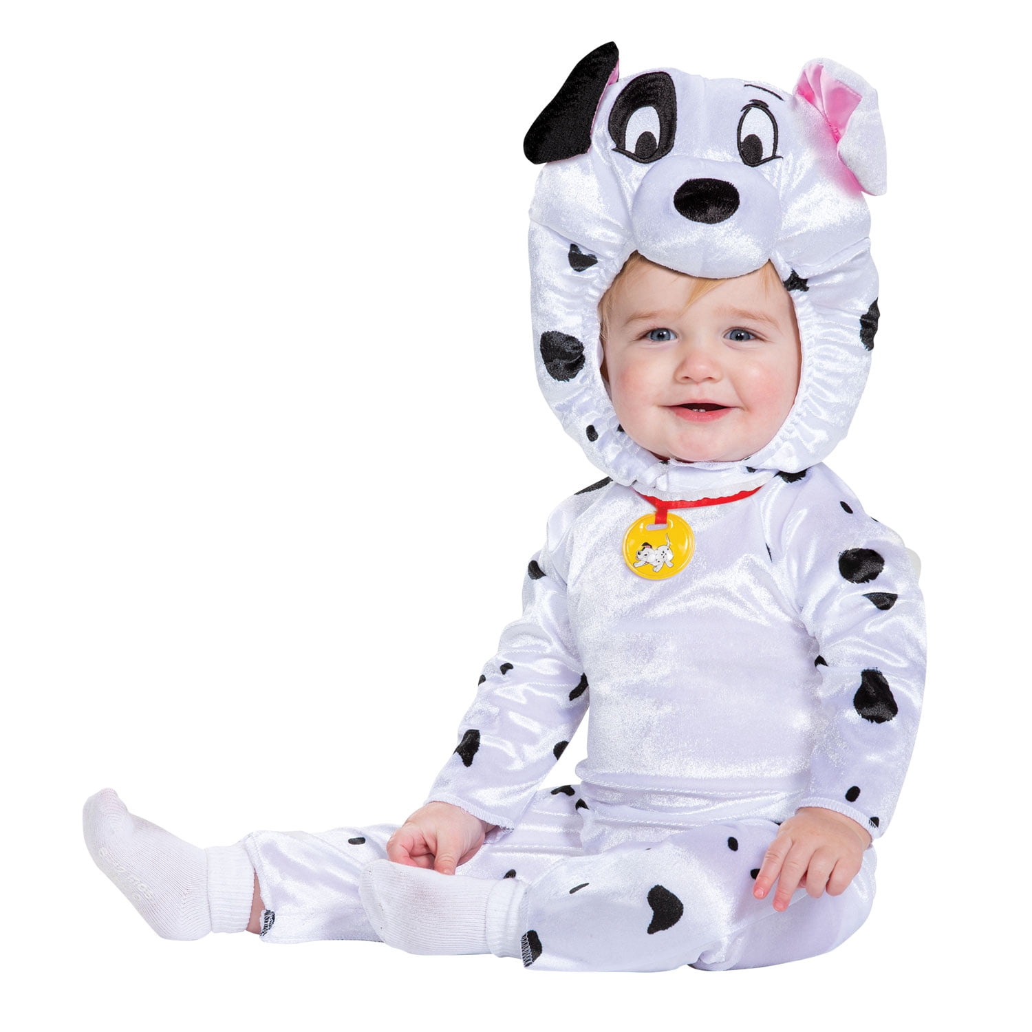 Disguise 101 Dalmatians Dog Boy's Halloween Fancy-Dress Costume for Toddler, 3T-4T