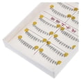 thumbnail image 2 of 10 Pairs Makeup Natural Lower Bottom Black False Eyelashes Clear Band, 2 of 4