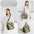 thumbnail image 6 of OBREWU Lemons and Daisies Women's Insulated Leakproof Large Lunch Bag, Oxford Cloth, 6 of 7