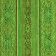 thumbnail image 1 of Ahgly Company Indoor Square Abstract Green Modern Area Rugs, 4' Square, 1 of 4
