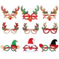 thumbnail image 5 of 1 pieza de suministros navideños, marcos navideños, decoración de gafas, baile navideño, disfraces, gafas de fiesta, regalos de Navidad, Papá Noel, 5 of 5