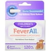 FeverAll Children's Acetaminophen Suppositories, 120 mg, 6 Count - Fever and Pain Relief