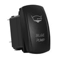 thumbnail image 2 of HAHDAXIA Blue Led Bilge Pump Rocker Toggle Switch with Jumper Wires 5Pin ON Off Toggle Switch for Marine Boat Yacht Caravan Fishing Boat Vessel 12V/20A 24V/10A, 2 of 6