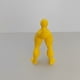 thumbnail image 3 of Estatua de resina con forma de gracioso pato musculoso, 15,2 cm, para el hogar, 3 of 3
