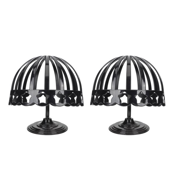 2 piezas de listones para el sombrero soporte para la tapa del almacenamiento de la tapa de la tapa para la tienda de inicio