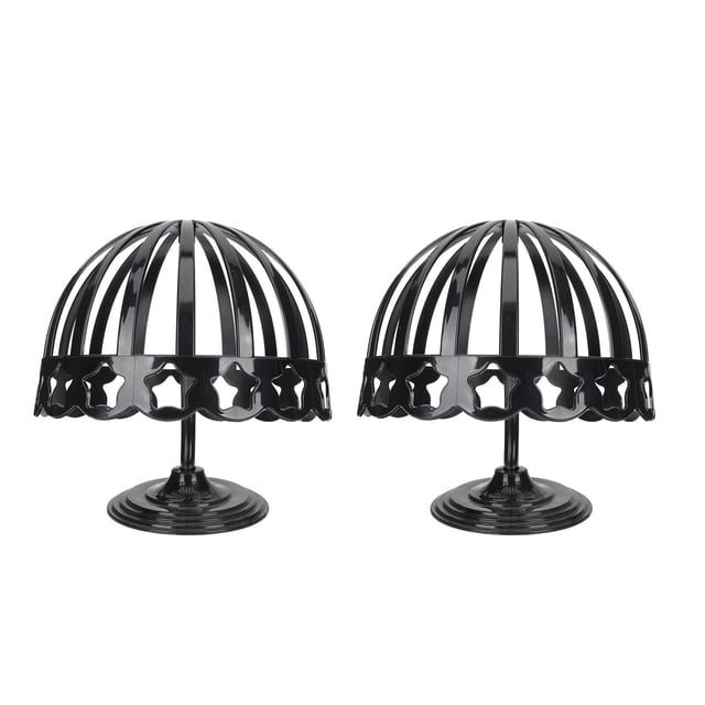 2 piezas de listones para el sombrero soporte para la tapa del almacenamiento de la tapa de la tapa para la tienda de inicio