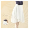 thumbnail image 3 of Ballet Skirt Chiffon Skirt Ballet Tutu Fairy Lace up Dance Skirt Dancewear Ballet Dress, 3 of 7