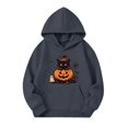 thumbnail image 6 of Grblisyd Girl's Hoodie Long Sleeve Halloween Hooded Sweatshirt Cute Pullovers Tops Fall Winter Outfits Clothes with Kangaroo pocket, 6 of 6