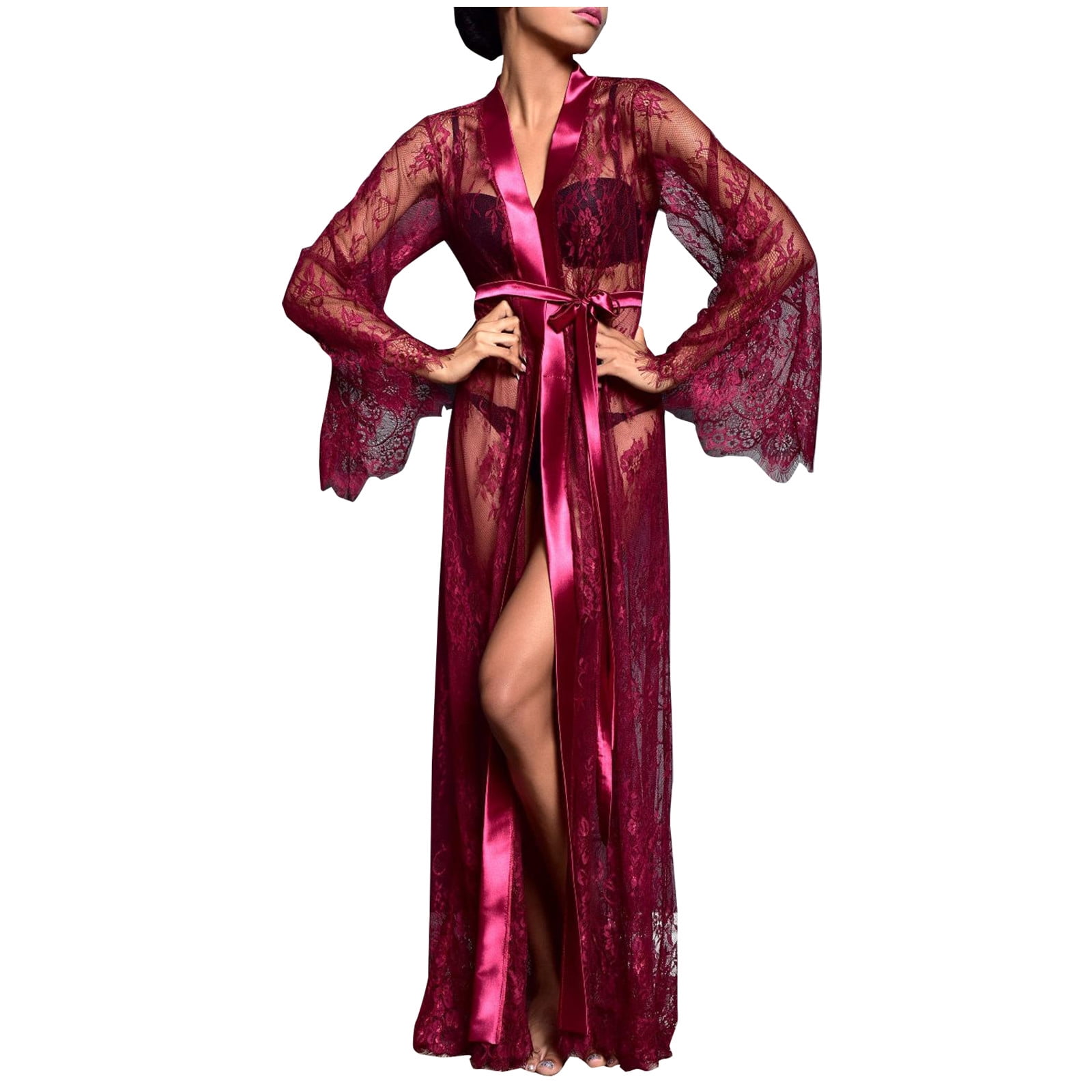 floor length kimono robe