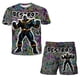 thumbnail image 1 of Marvel Series Korean Children's Clothing 7 and 12 Years Girl Clothes Graphic T-Shirt Boys Wear Matching Set T-shirts Sweatshirt10T Gong Bohan LED, 1 of 2