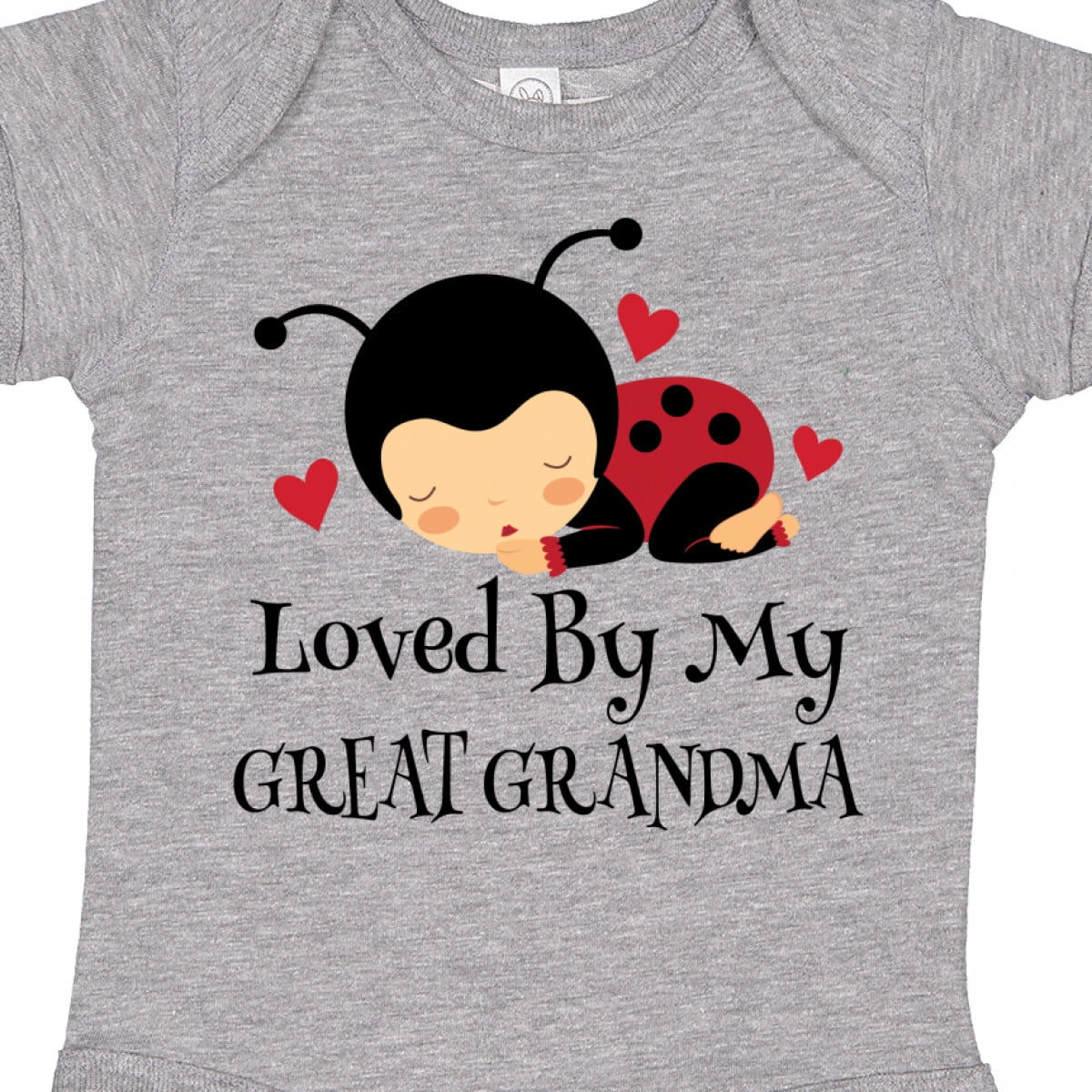 Inktastic Loved by My Great Grandma Girls Baby Bodysuit