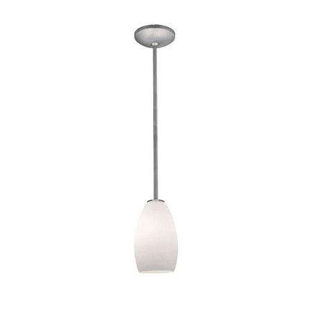 

Pendants 1 Light With Brushed Steel Finished and Metal Material 9 inch 11 Watts