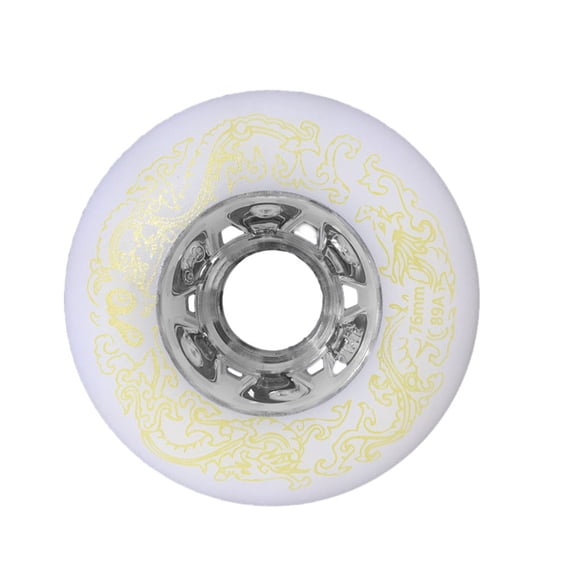 Greeniant 2 piezas de y especificaciones: ruedas de patines para un frenado profesional mejorado. Ropa Deportiva, Zapatos blanco 72 mm