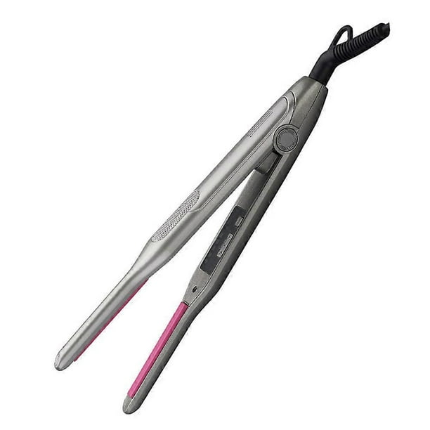 Hair Styling Tool Flat Iron Hair Straightener Handheld Suitable For Home Use And Travel Grey ABS Material 1Pack