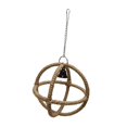 thumbnail image 3 of Columpio con forma de bola de loro,Columpio con forma de bola para loros pequeños,Perchas para periquitos,accesorio para jaulas de pájaros,Gimnasio de diseño sencillo y decorativo para, 3 of 8