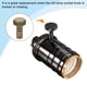 thumbnail image 4 of Uxcell 2Pcs Reemplazo del Botón de Encendido/Apagado de la Lámpara de Latón, Botón de Interruptor de Luz de Bronce, 4 of 6