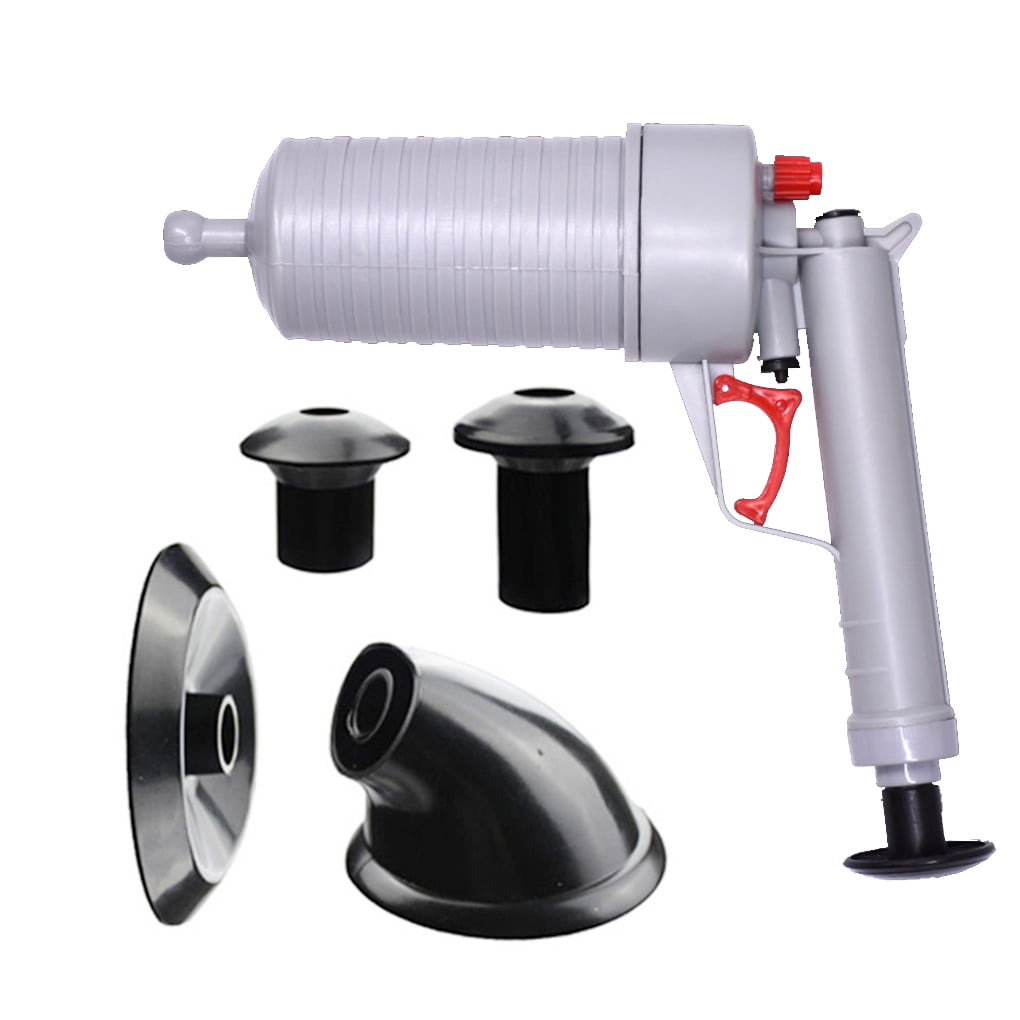 Accessories Manual Drain Pump Unblock Pipes Drains Toilets Easy Manual Use Incl 