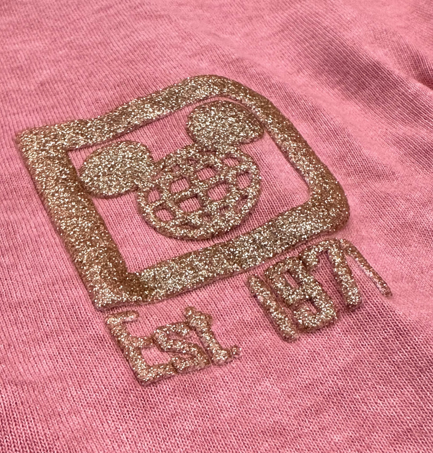 Disney rose gold sweatshirt outlet