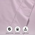 thumbnail image 3 of Superior 1000 Thread Count Cotton Blend Sheet Set, King, Lilac, 3 of 4