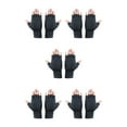 thumbnail image 1 of VONKY Compression Gloves Thoughtful Gift Comfortable To Wear Suitable For All Sports Fingerless Gloves Nylon black XL 5Set, 1 of 6