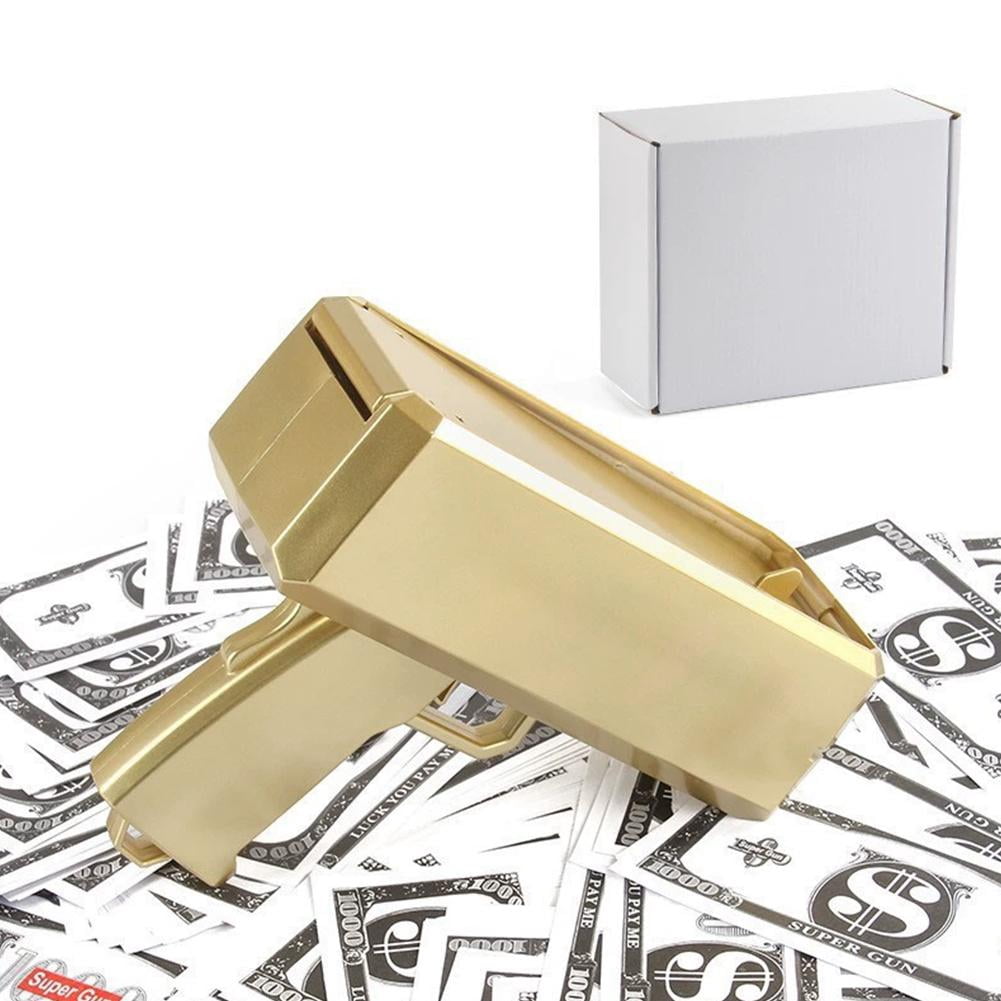 Supreme Money Gun - Jouet de pulvérisation d'argent ultime pour les fêtes