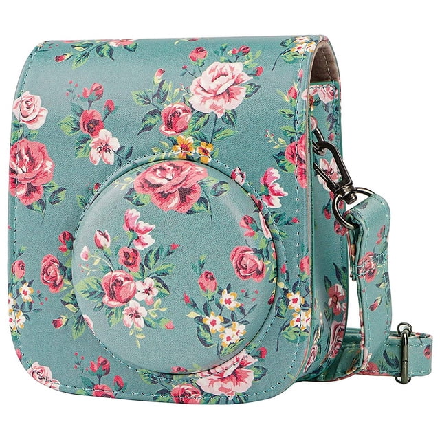 Chic PU Leather Camera Case for Instax Mini 12 Fashionable and Practical