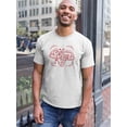 thumbnail image 2 of Human Heart With Strong Arms Tee Men's -Image by Shutterstock, 2 of 4