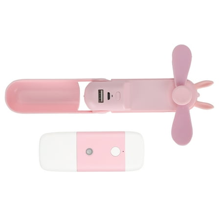 

Portable Fan Folding Handheld Fan For Outdoor For Office For Home Pink