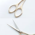 thumbnail image 3 of YJSStriving Sewing Crafting Scissors Embroidery Scissors for Threading Art Work golden, 3 of 7