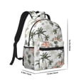 thumbnail image 2 of Yiaed Vintage Palm Trees Print School Backpack College Backpack Daypacks for Students High School Spacious and Durable Daypack for Work and Travel-One Size, 2 of 6
