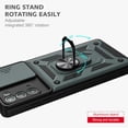 thumbnail image 6 of for Samsung Galaxy Note 20 Case with Flexible TPU Screen Protector 2 Pcs, Slide Camera Lens Cover Protective Case with Magnetic Ring Kickstand for Samsung Galaxy Note 20 5G-Dark Green, 6 of 13