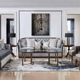 thumbnail image 3 of Jennifer Taylor Home 16" Moderne Cristal Accent Table Lampe Or, 3 of 3