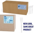 thumbnail image 2 of MyOfficeInnovations Plastic Fork Medium-Weight White 24390989, 2 of 7