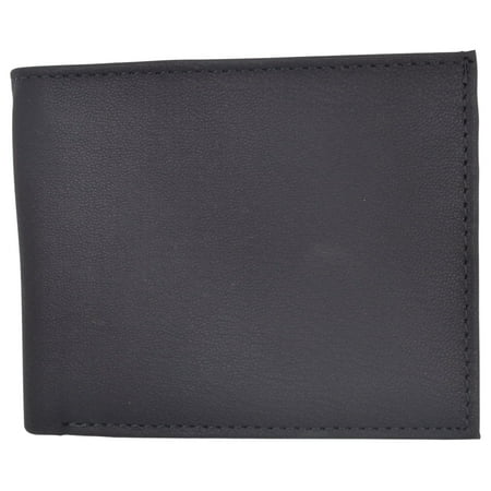 Vegan Leather Bifold RFID Wallets For Men - Cruelty Free Non Leather Mens Wallet With ID Window