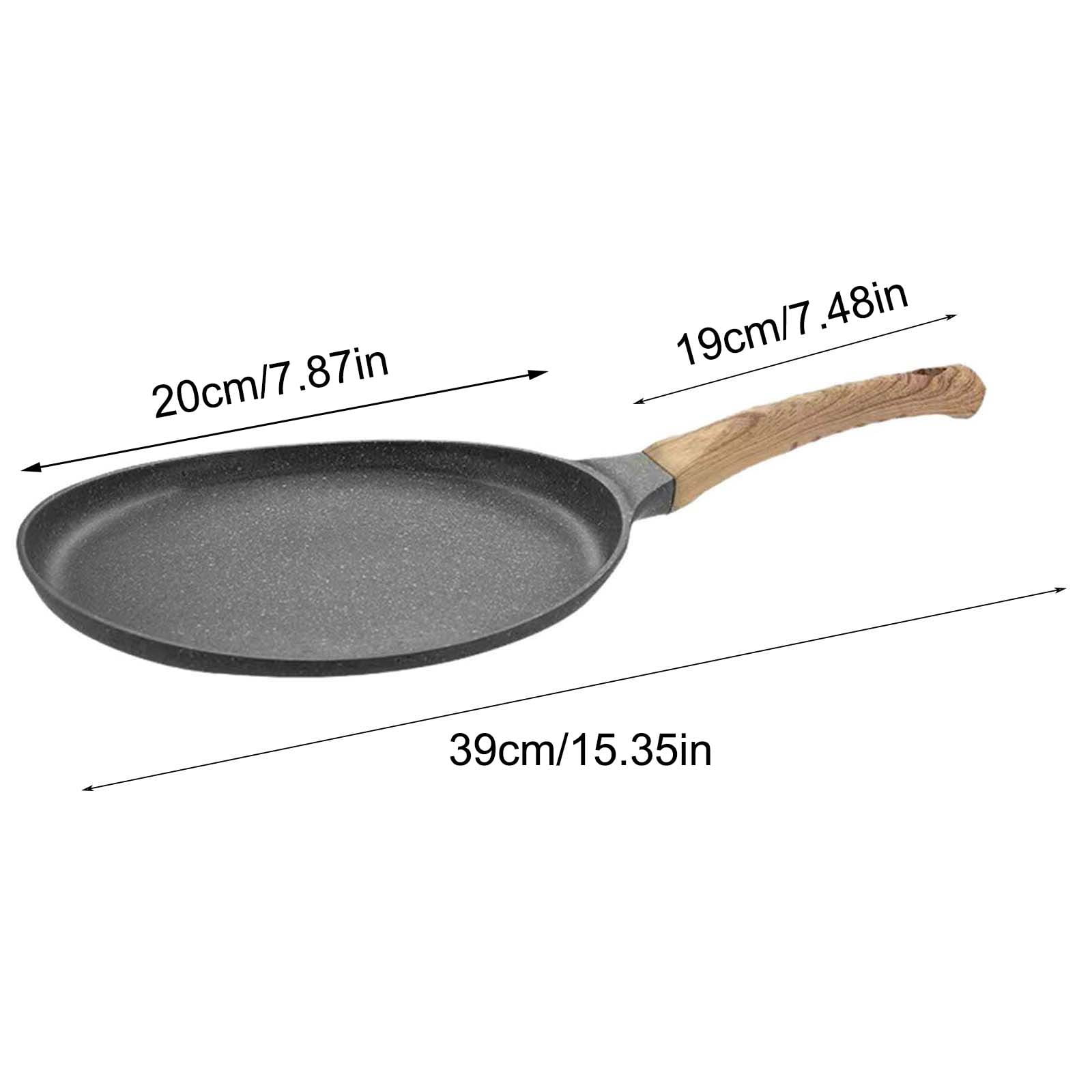 Kittvzx Non-Stick Pan kitchen utensils 20 "Maifan Stone Coated Frying Pan Steak Pan Household Fried Egg Pancake Banhalberd Pan Non Stick Pan
