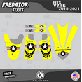 thumbnail image 3 of Kalair GFX Graphics Kit for Yamaha YZ85 (2019-2021) Predator Series, 3 of 5