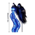 thumbnail image 4 of Halloween Soul Harvester Animated Garden Light,Glowing Ghost Solar Powered Grim Reaper Lawn Stake,Waterproof Spooky Light for Yard Pathway Graveyard(2PCS), 4 of 5