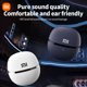 thumbnail image 4 of Auriculares intrauditivos inalámbricos Xiaomi A34 con Bluetooth 5,3, sonido estéreo de alta fidelidad, llamadas HD y micrófono para Android e iOS, 4 of 5