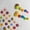 Colorful flower smile face, variant on BARMOTU Smiley Face Nail Stickers, Cute Nail Stickers, Cartoon Nail Stickers, 5D 3D Smiley Face Nail Stickers, Kawaii Self-Adhesive Nail Stickers, Women's Nail Decorations