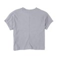 thumbnail image 2 of Reebok Womens Ribbed Basic T-Shirt, Blue, Medium, 2 of 2