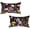 Black, variant on Spring Summer Pillow Covers 12x20 Inch Set of 2 Floral Colorful Flowers Decorations Farmhouse Living Room Outdoor Cushion Case for Sofa Couch Home Bed Black