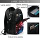 thumbnail image 4 of Balery Red And Blue Lightning Mochila con carga USB para hombre y mujer - Mochila impermeable y antirrobo para laptop con puerto USB para viajes, trabajo, 4 of 7