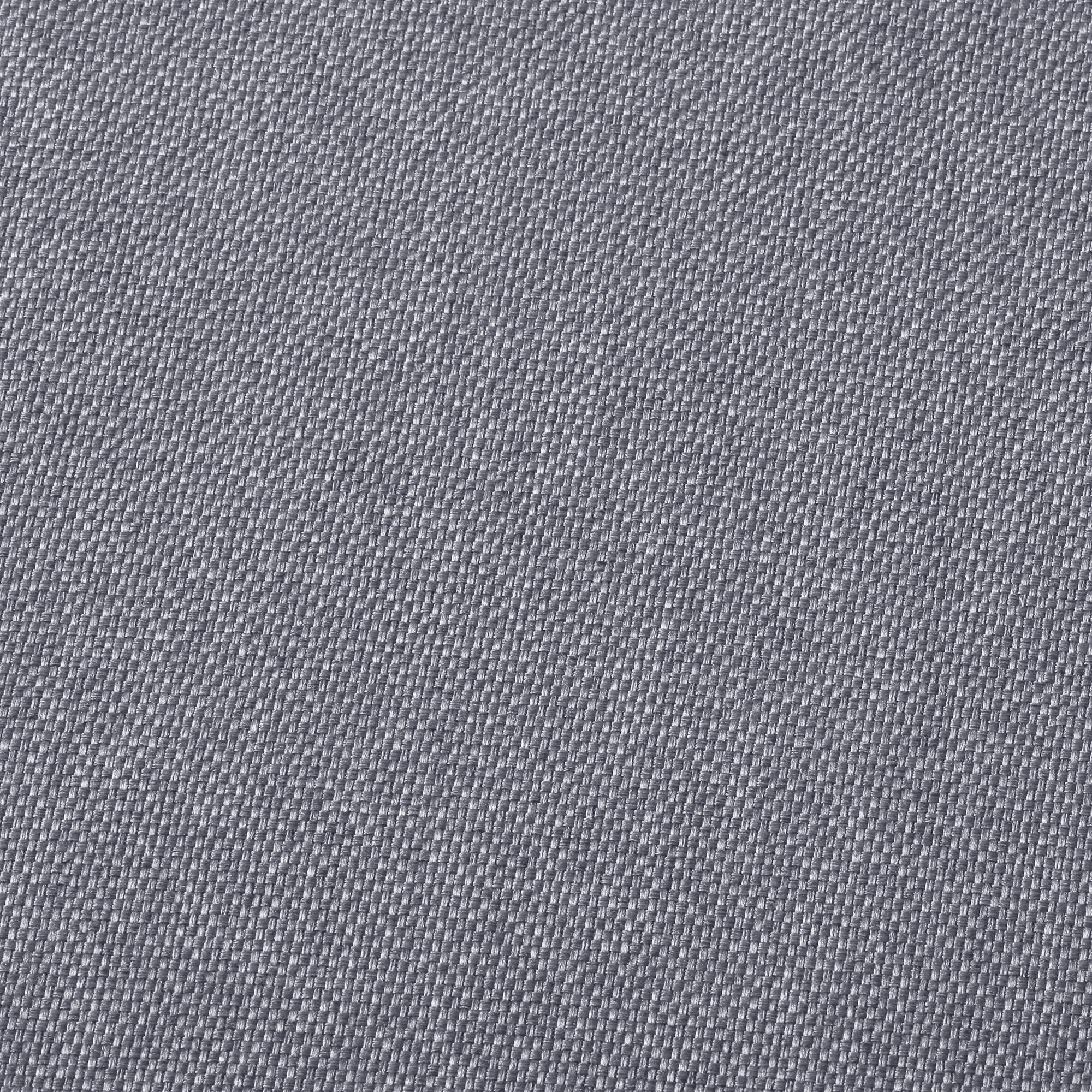 Superior Jaxon Blackout Curtains Set of 2, Grommet Header Curtain Panel Pair, 52"W x 108"L, Silver