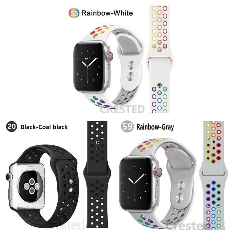 White nike top sport band