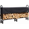 thumbnail image 1 of ShelterLogic Adjustable Heavy Duty Outdoor Firewood Rack, 1 of 9