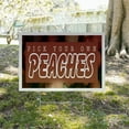 thumbnail image 5 of Pick Your Own Peaches Yard Sign 10 Pack of 24 Inch x 36 Inch Single Sided Weatherproof Heavy-Duty Plastic with Stake | Juicy Fruits, Farmer’s Market, Seasonal Favorites | Made in USA, 5 of 7