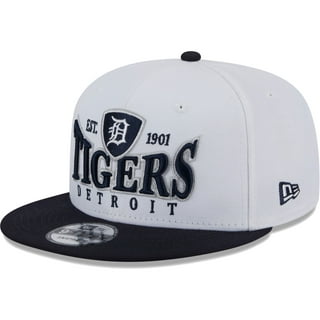 Men's New Era Cream/Navy Detroit Tigers Chrome Sutash 59FIFTY Fitted Hat