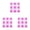 Pink Engraving, variant on 1 Pc Fuse Beads Boards Pegboards Durable Plastic Bead Boards Square Clear Beads Pegboards Reusable Peg Board Large Plastic Bead Boards for Craft Bead DIY Craft Bead, 5.51"x5.51", White 52 Pegs