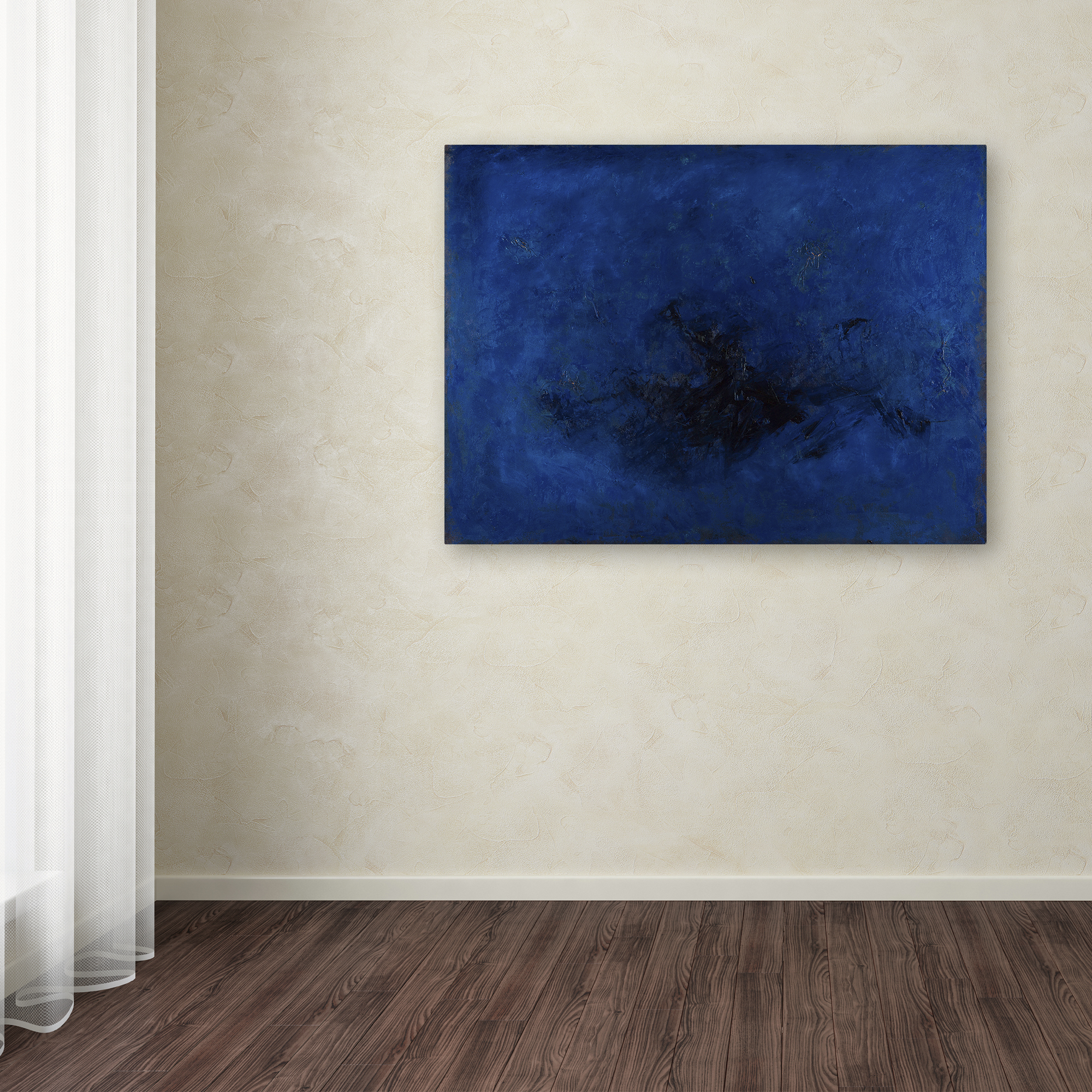 Joarez 'Deep Blue' Canvas Art